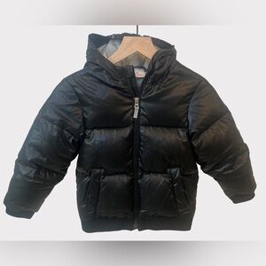 Hanna Andersson Black Children’s Puffer Down/Feather Winter Coat Size 120-5/6